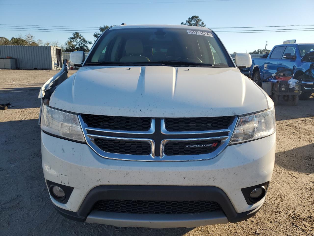 2019 Dodge Journey VIN 3C4PDCBB1KT867318 Copart auction photo, side / front end damage thumbnail 5