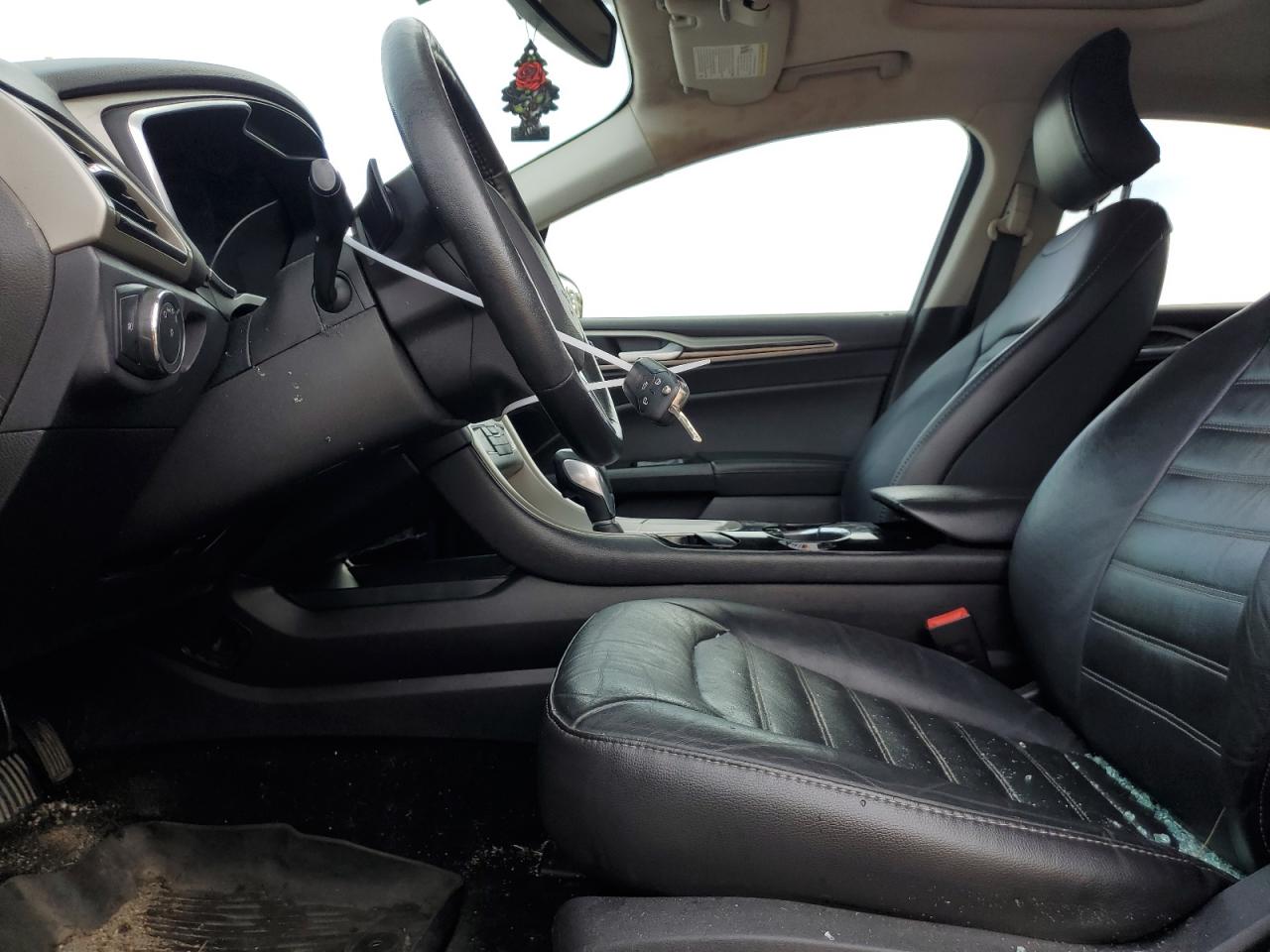2016 Ford Fusion VIN 3FA6P0T94GR363143 Copart auction photo, side damage thumbnail 7