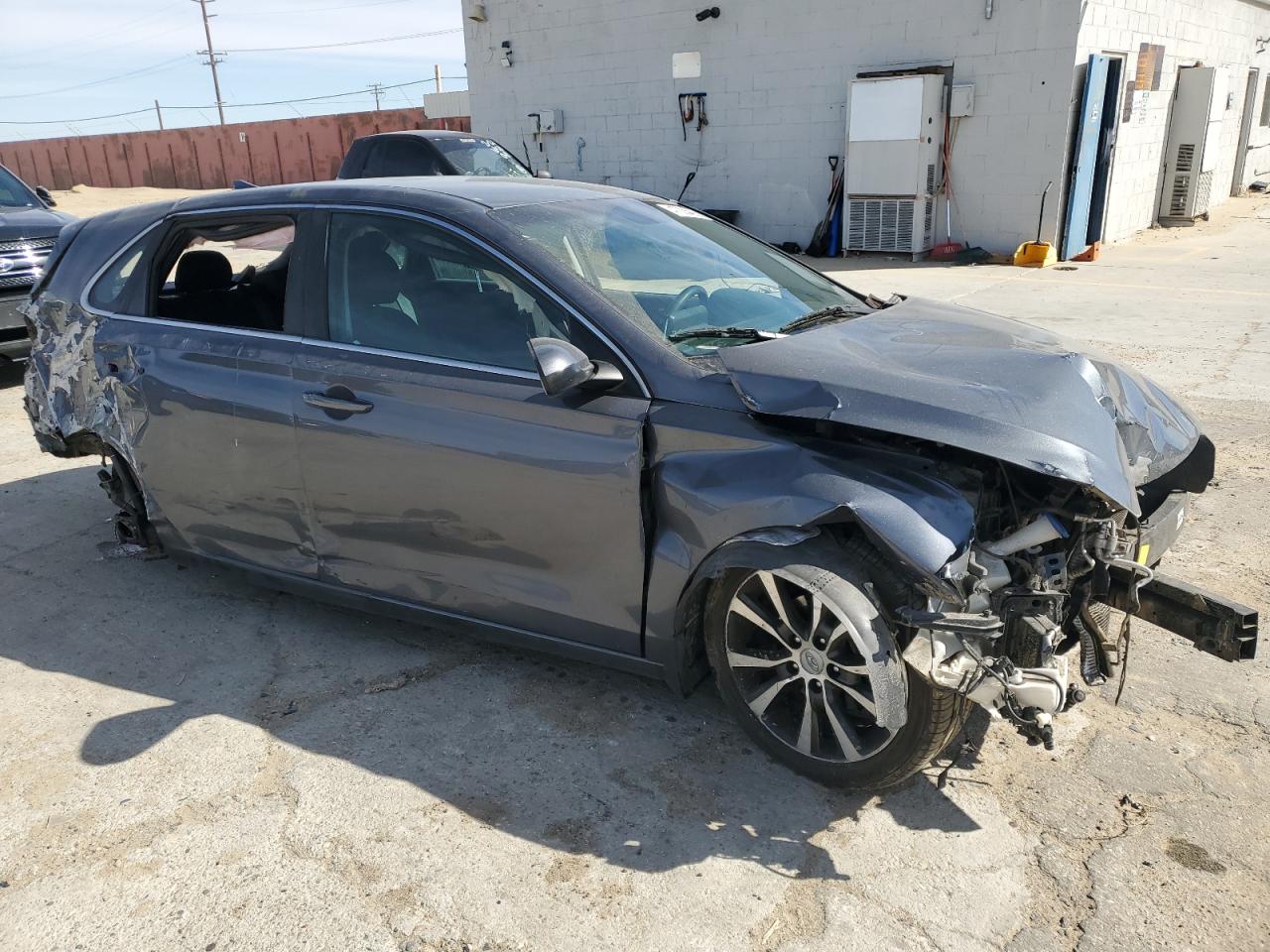 2018 Hyundai Elantra VIN KMHH35LE3JU043428 Copart auction photo, undercarriage / all over damage thumbnail 4