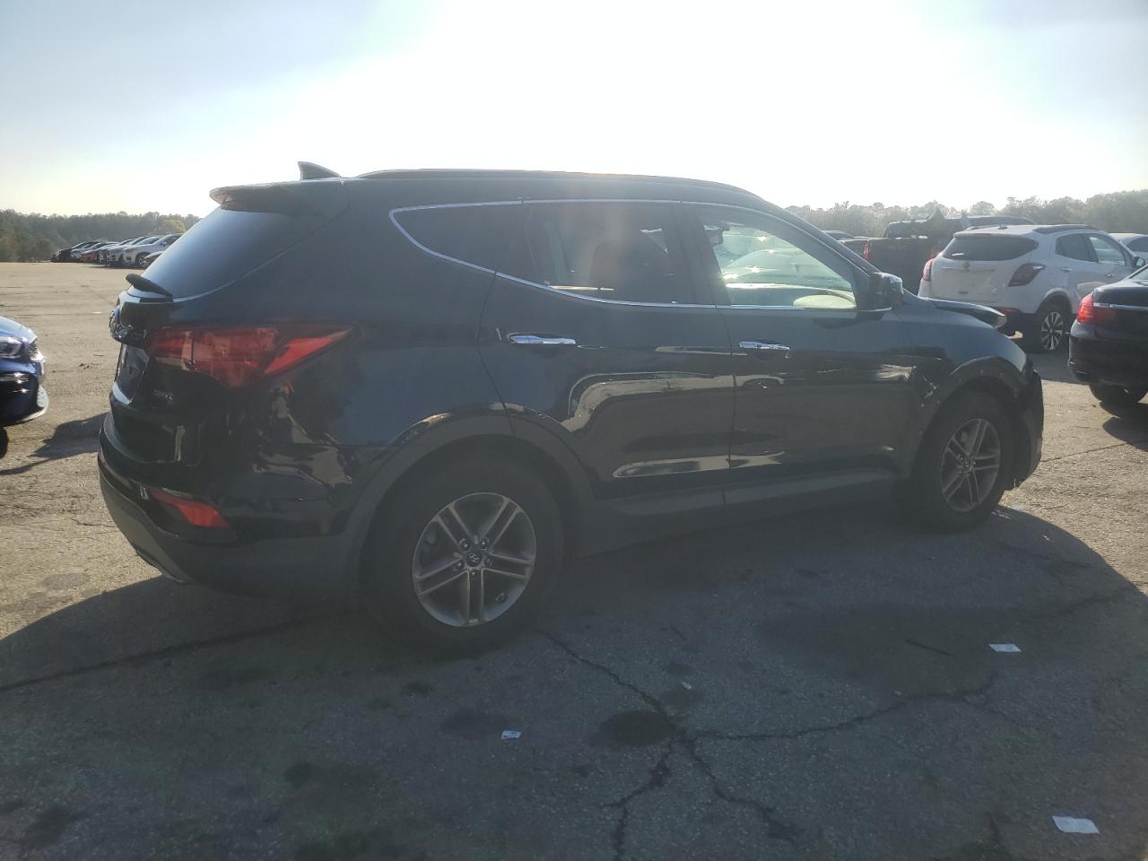 2018 Hyundai Santa Fe VIN 5NMZU3LB8JH098285 Copart auction photo, front end damage thumbnail 3