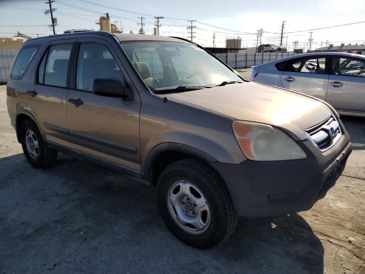 2002 Honda CR-V VIN JHLRD68412C018341 Copart auction photo, rear end / front end damage thumbnail 4