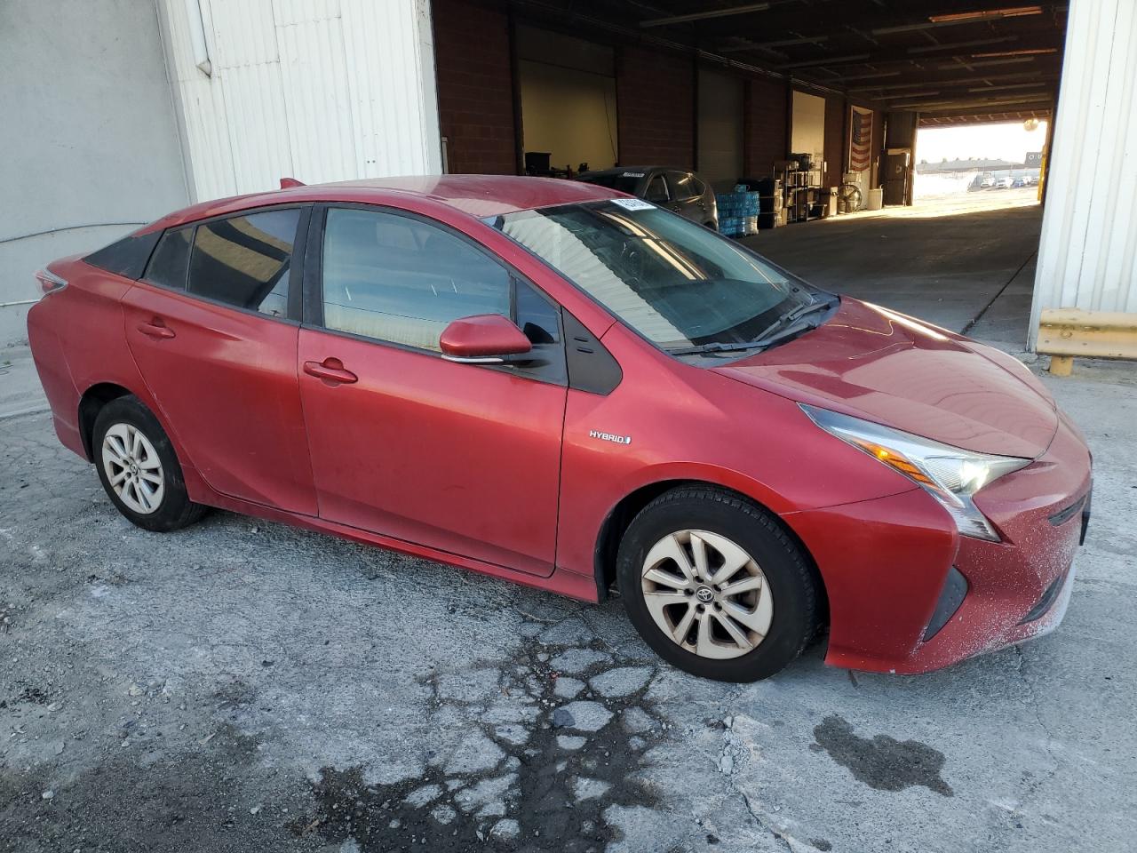 2017 Toyota Prius VIN JTDKBRFU5H3542674 Copart auction photo, minor dent/scratches damage thumbnail 4
