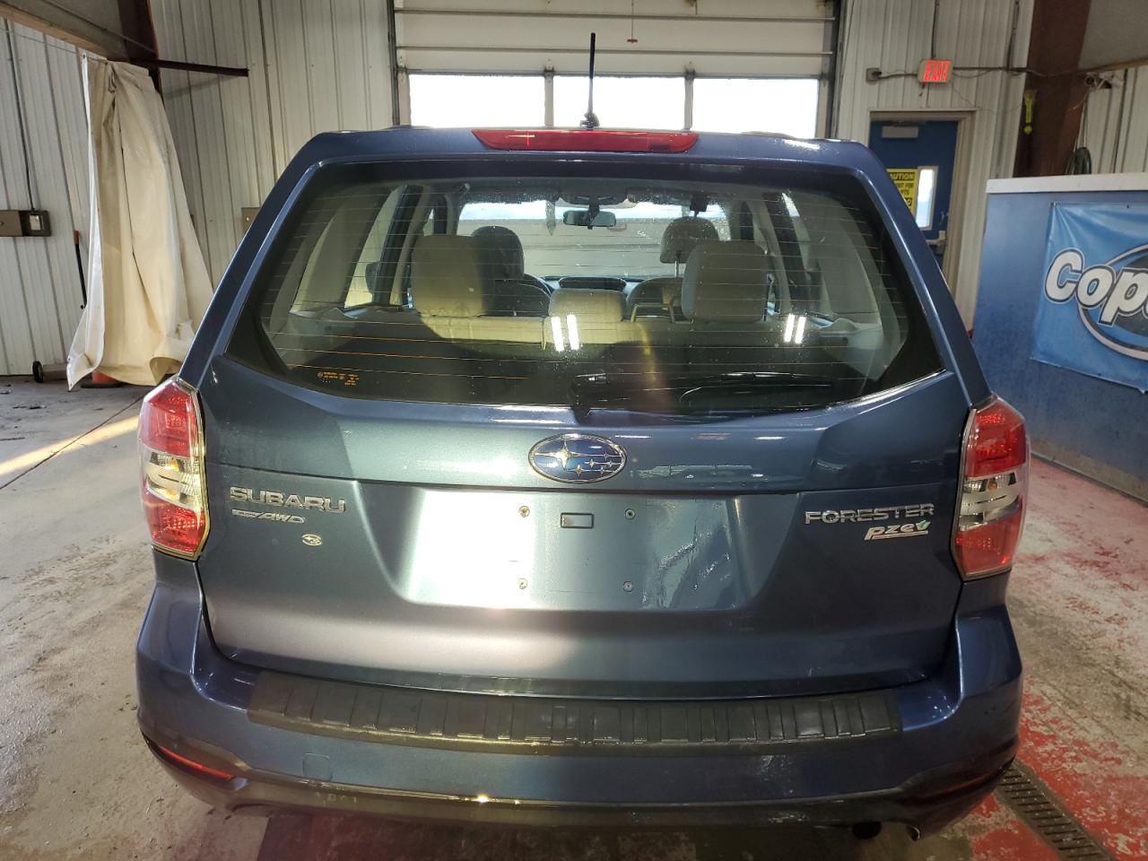 2014 Subaru Forester VIN JF2SJAAC6EH488644 Copart auction photo, front end / side damage thumbnail 6