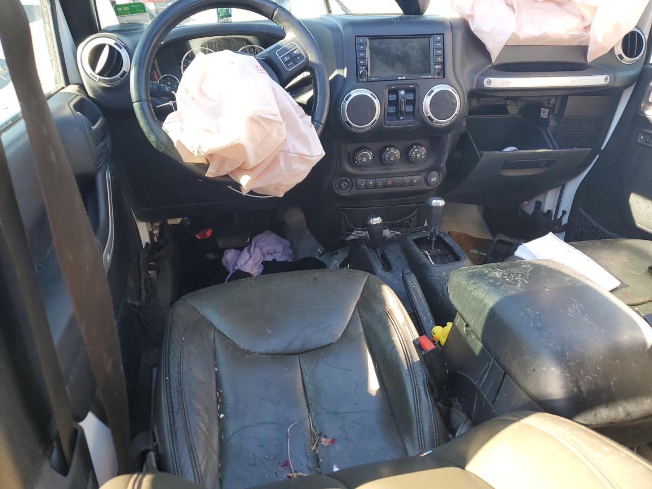 2016 Jeep Wrangler VIN 1C4HJWEG4GL181010 Copart auction photo, all over damage thumbnail 8