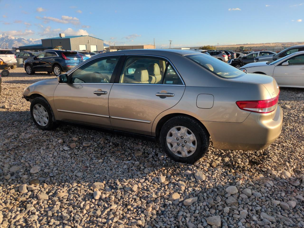 2003 Honda Accord VIN JHMCM563X3C080389 Copart auction photo, front end damage thumbnail 2