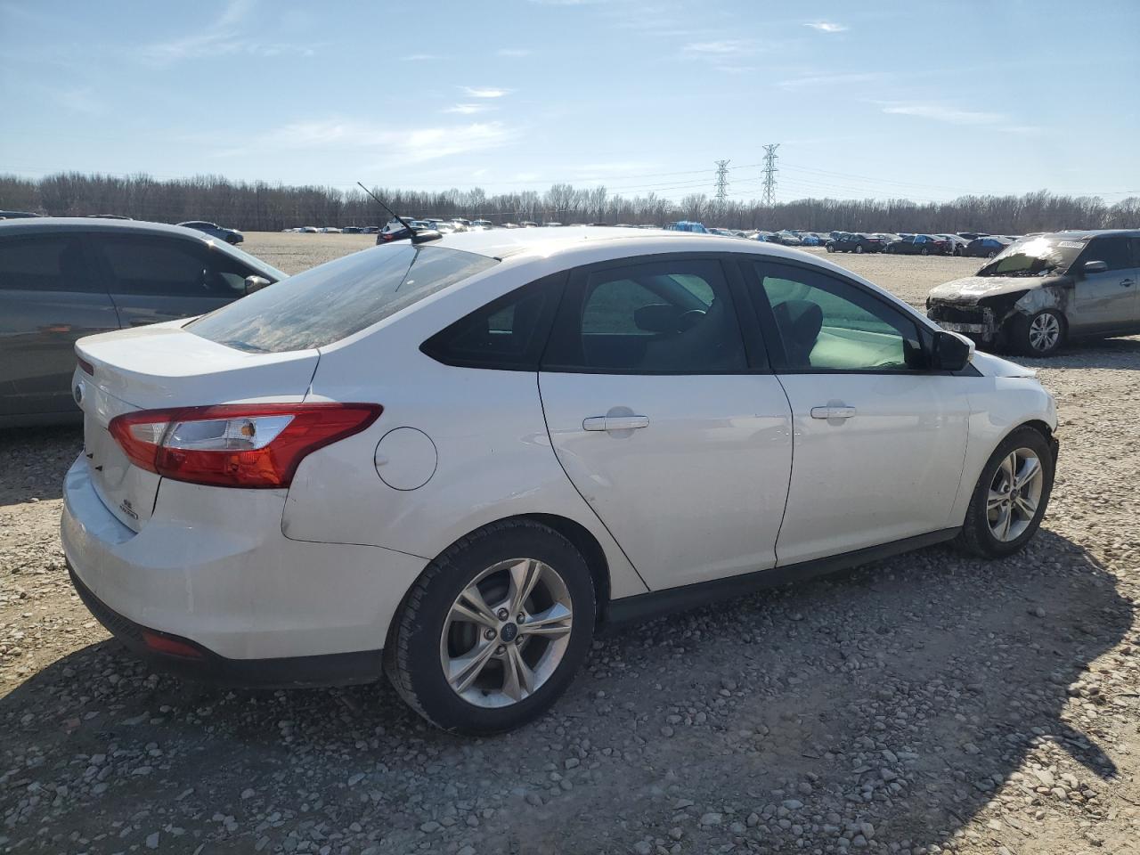 2014 Ford Focus VIN 1FADP3F2XEL302009 Copart auction photo, front end damage thumbnail 3