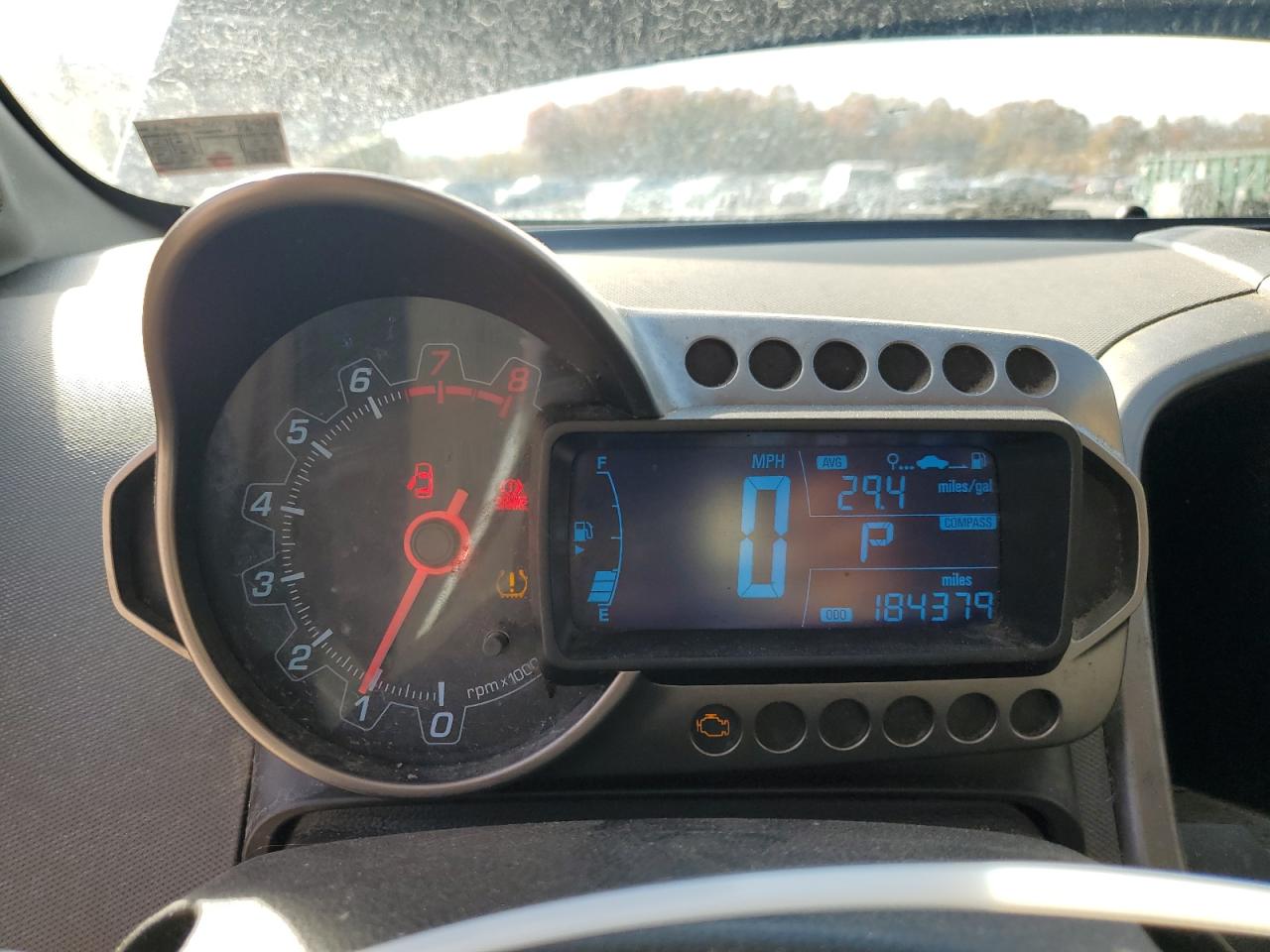 2012 Chevrolet Sonic VIN 1G1JC5SHXC4182694 Copart auction photo, front end / undercarriage damage thumbnail 9