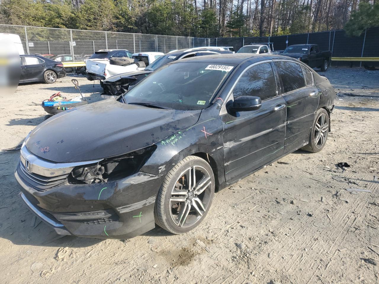 2016 Honda Accord VIN 1HGCR3F93GA026303