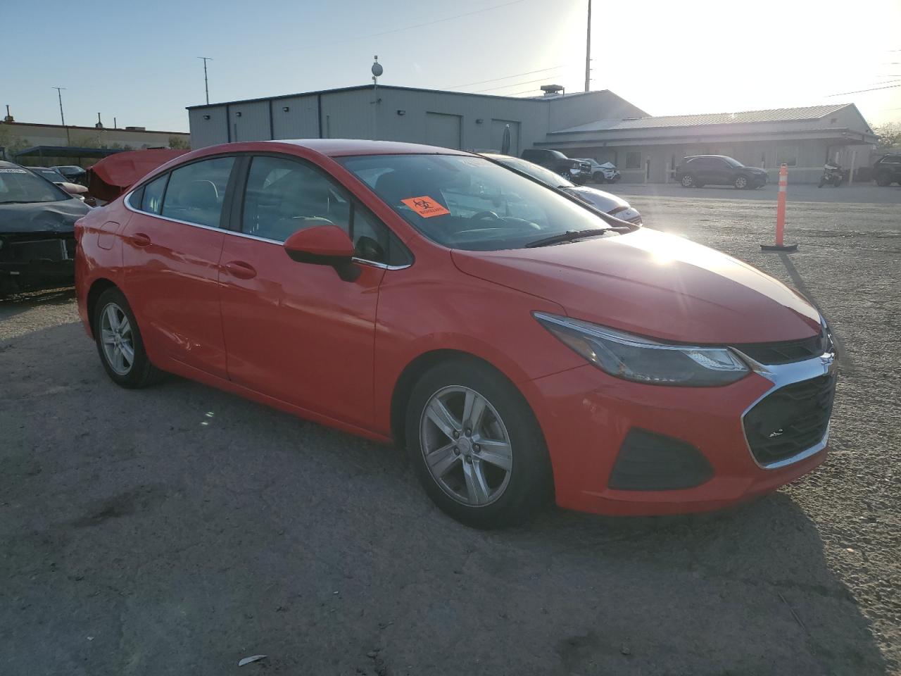 2019 Chevrolet Cruze VIN 1G1BE5SM5K7129782 Copart auction photo, rear end / side damage thumbnail 4