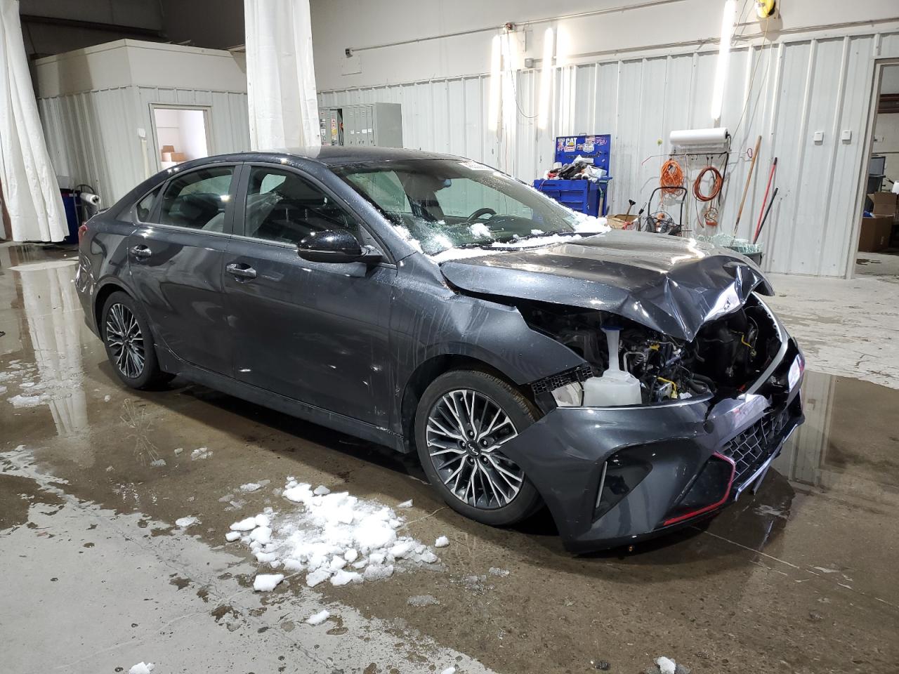 2023 KIA Forte VIN 3KPF54AD9PE607035 Copart auction photo, front end damage thumbnail 4