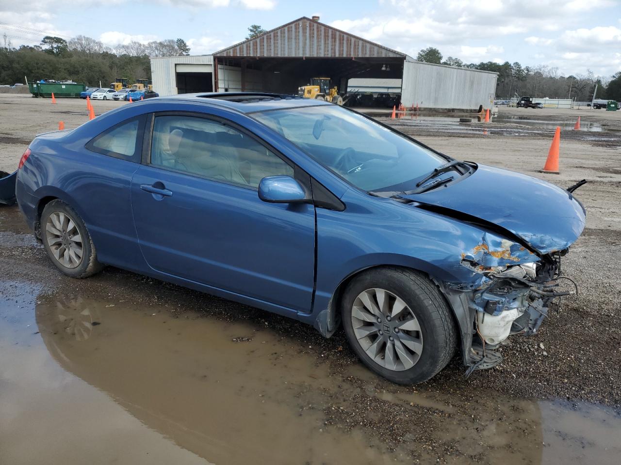 2010 Honda Civic VIN 2HGFG1B85AH508039 Copart auction photo, front end damage thumbnail 4