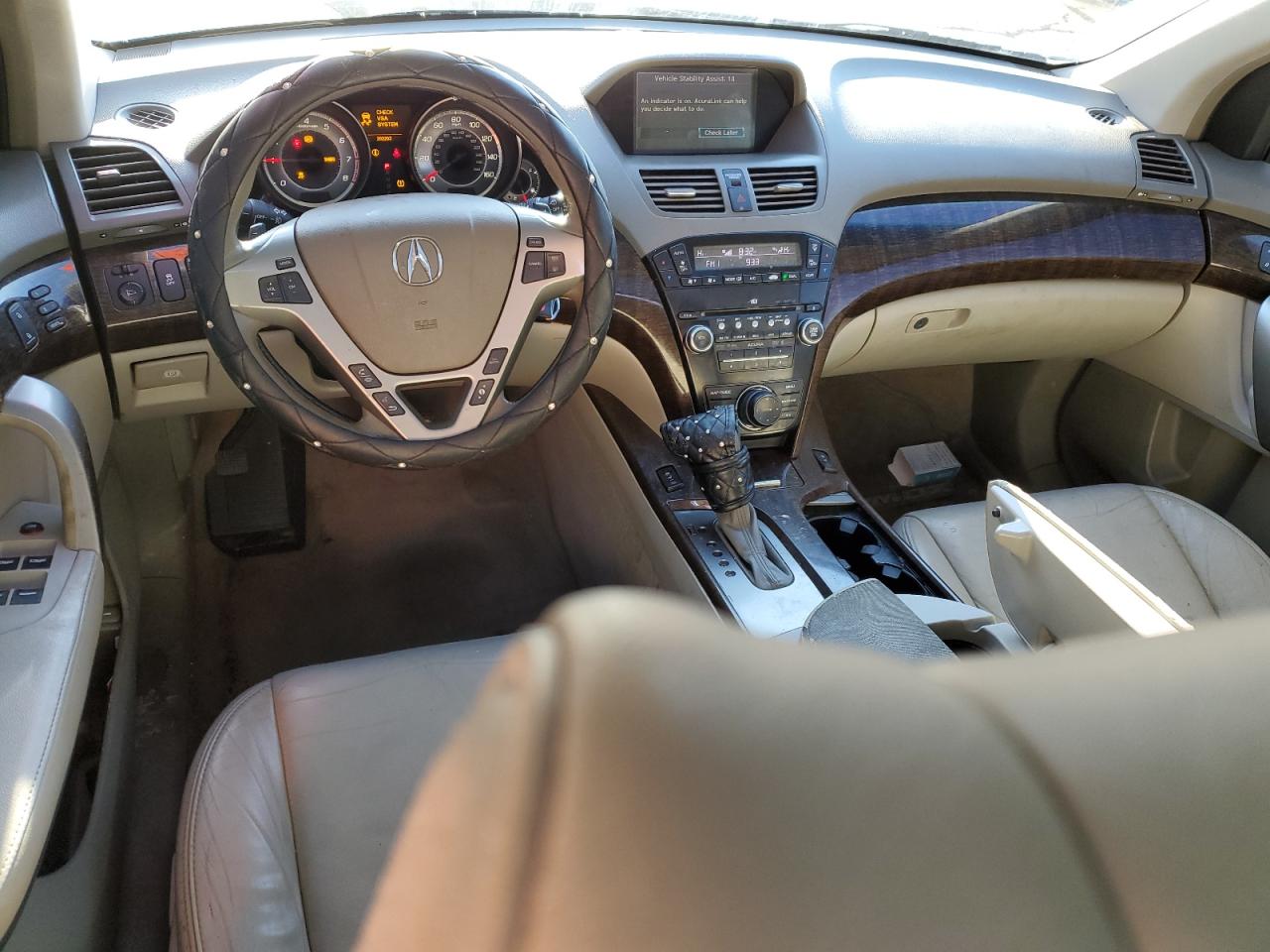 2011 Acura MDX VIN 2HNYD2H60BH517304 Copart auction photo, front end damage thumbnail 8