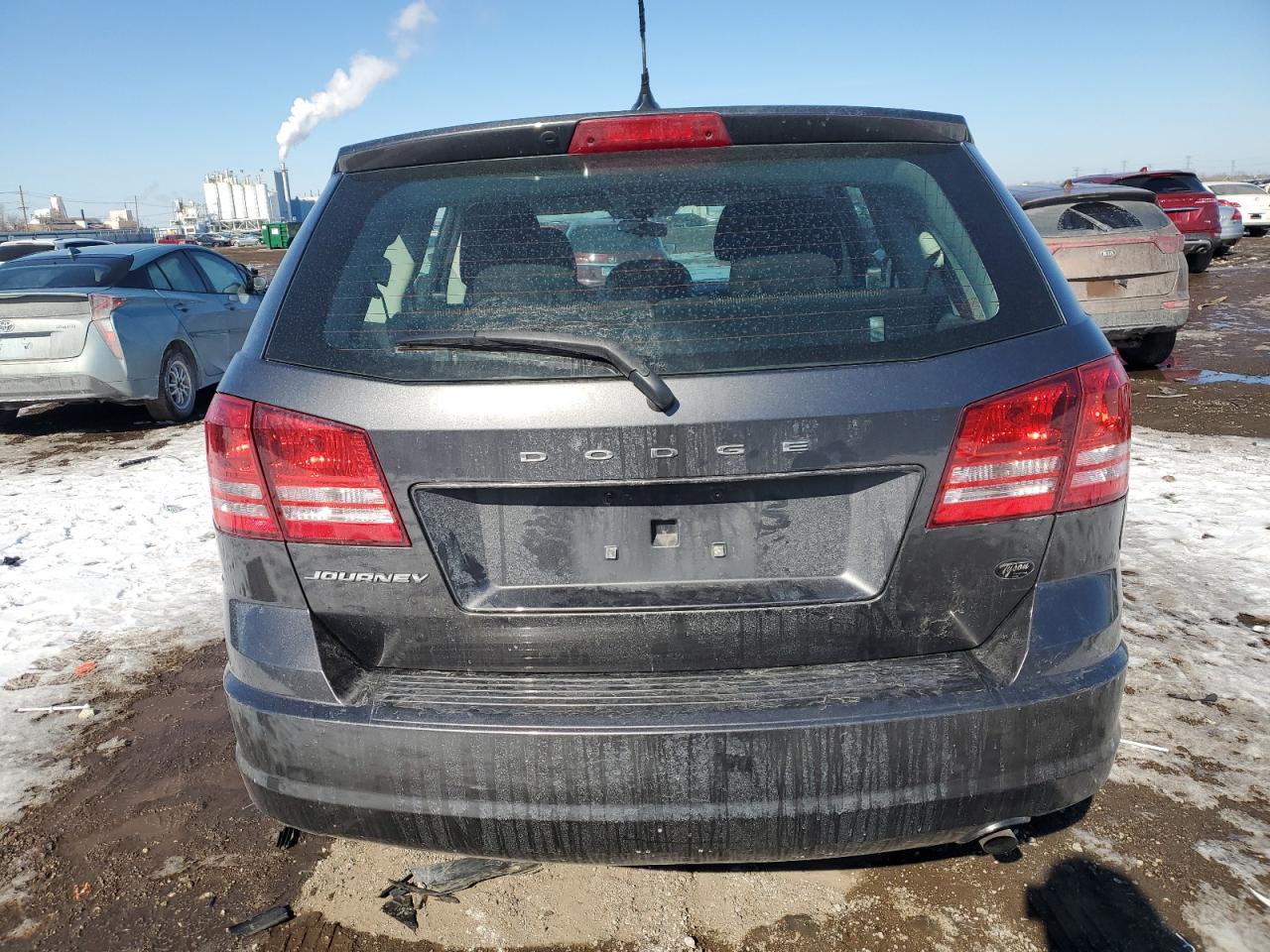 2014 Dodge Journey VIN 3C4PDCAB8ET160254 Copart auction photo, front end damage thumbnail 6
