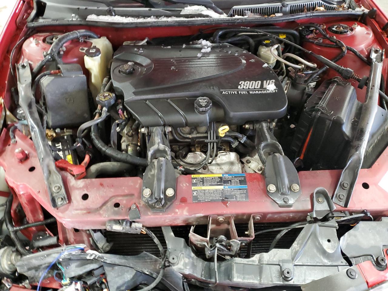 2008 Chevrolet Impala VIN 2G1WC583889176513 Copart auction photo, front end damage thumbnail 11