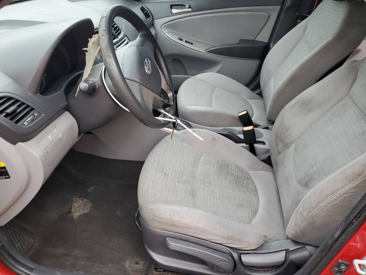 2016 Hyundai Accent VIN KMHCT4AE6GU986106 Copart auction photo, rear end / side damage thumbnail 7