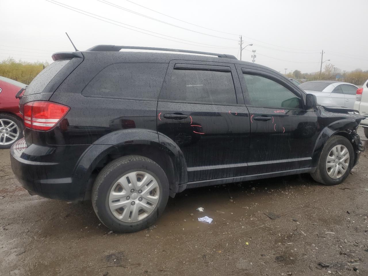 2018 Dodge Journey VIN 3C4PDCABXJT421605 Copart auction photo, front end / minor dent/scratches damage thumbnail 3