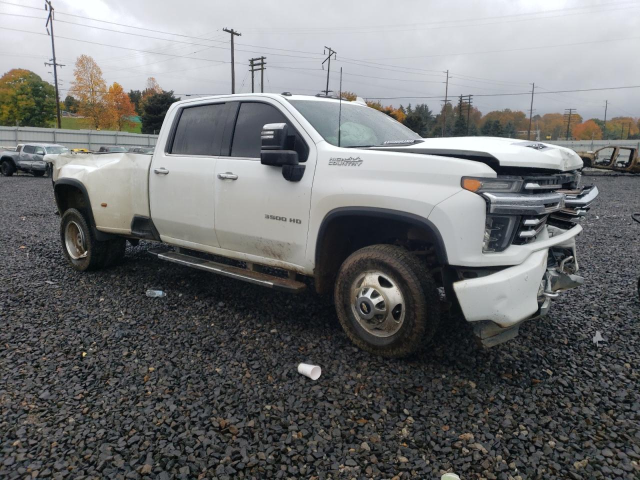 2021 Chevrolet Silverado VIN 1GC4YVEY5MF100197 Copart auction photo, front end / rear end damage thumbnail 4