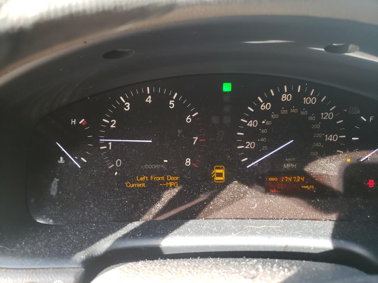 2004 Lexus LS VIN JTHBN36F440126275 Copart auction photo, front end damage thumbnail 9