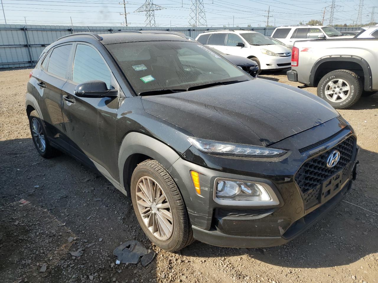 2018 Hyundai Kona VIN KM8K2CAA6JU182854 Copart auction photo, rear end damage thumbnail 4