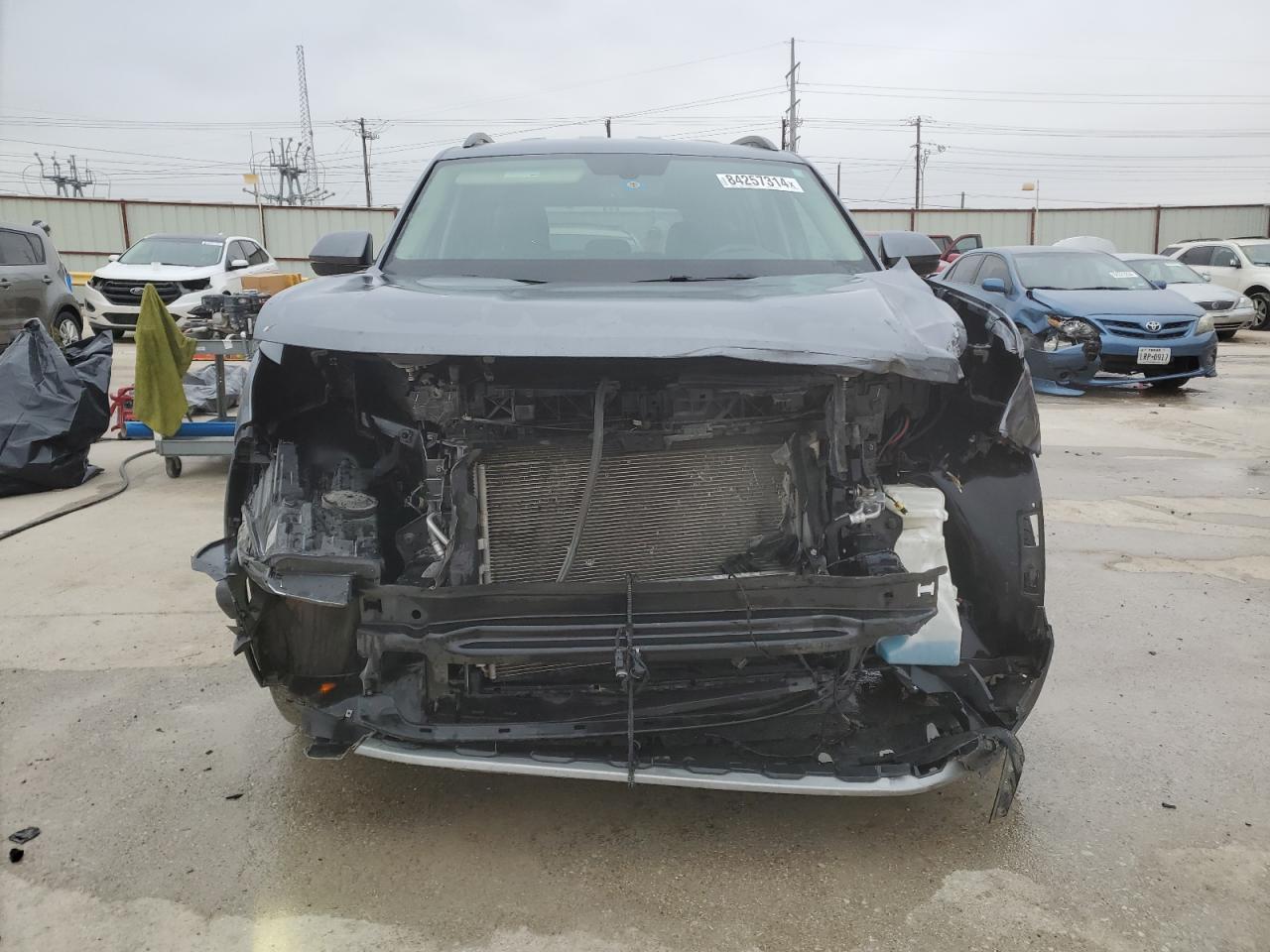 2021 Volkswagen Atlas VIN 1V2HR2CA4MC597620 Copart auction photo, front end / undercarriage damage thumbnail 5