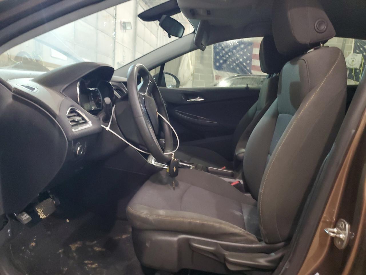 2019 Chevrolet Cruze VIN 1G1BC5SMXK7125104 Copart auction photo, rollover damage thumbnail 7
