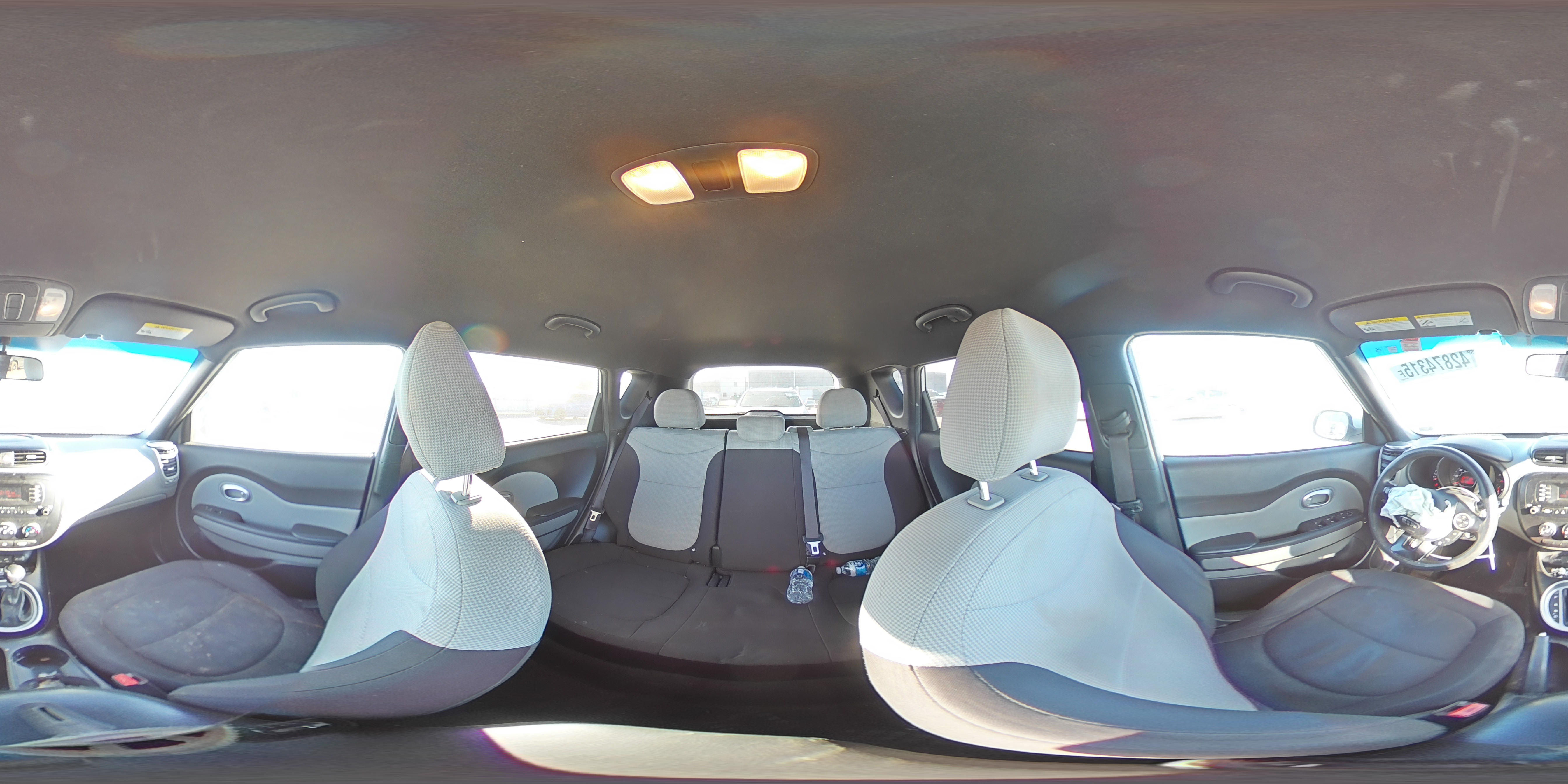 2015 KIA Soul VIN KNDJN2A22F7793884 Copart auction photo, front end / side damage thumbnail 12