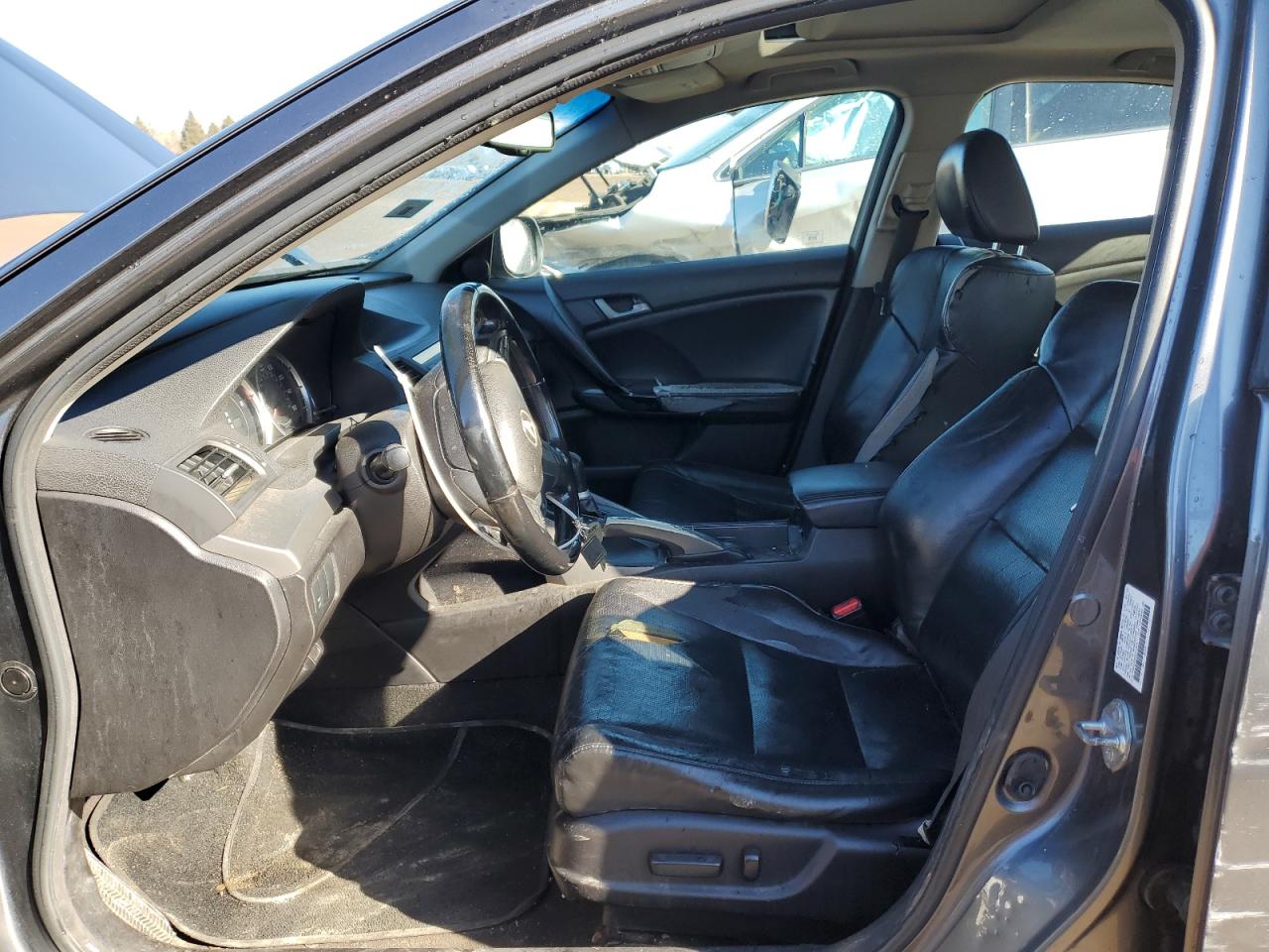 2009 Acura TSX VIN JH4CU26669C010826 Copart auction photo, side / front end damage thumbnail 7