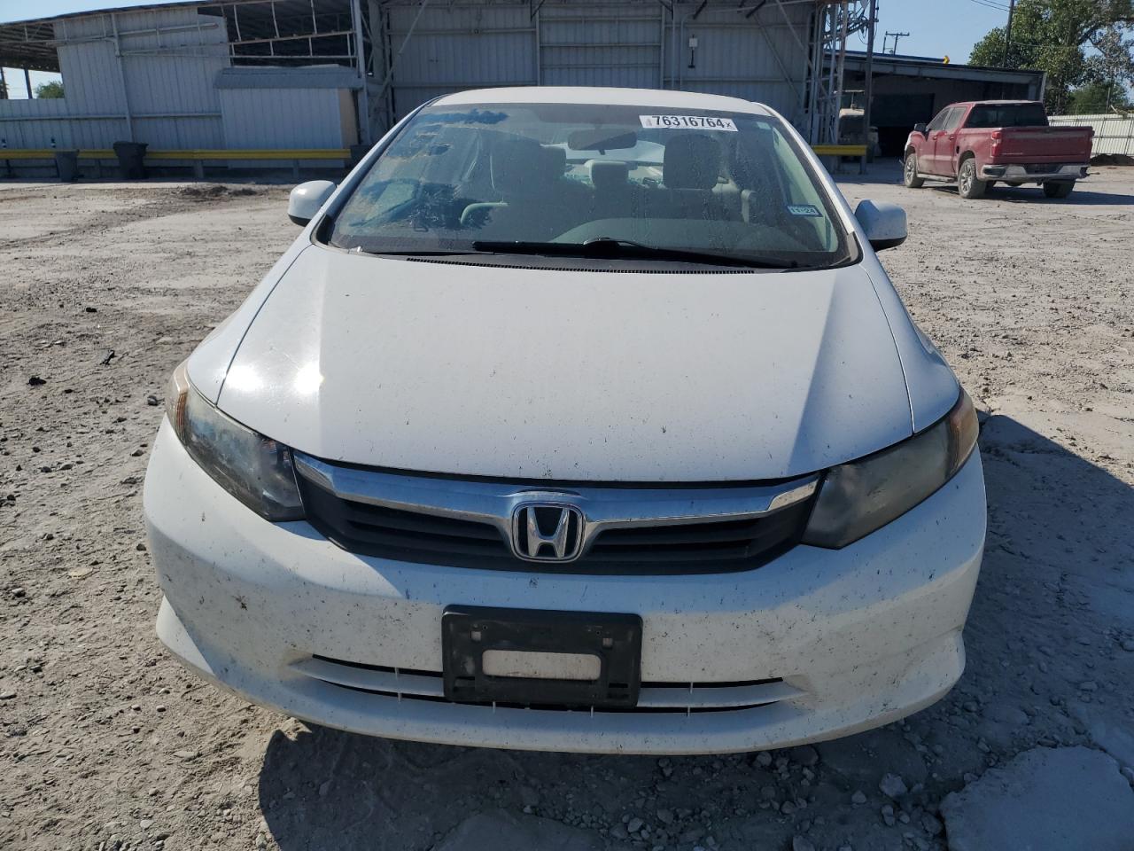 2012 Honda Civic VIN 19XFB2F50CE037984 Copart auction photo, rear end damage thumbnail 5
