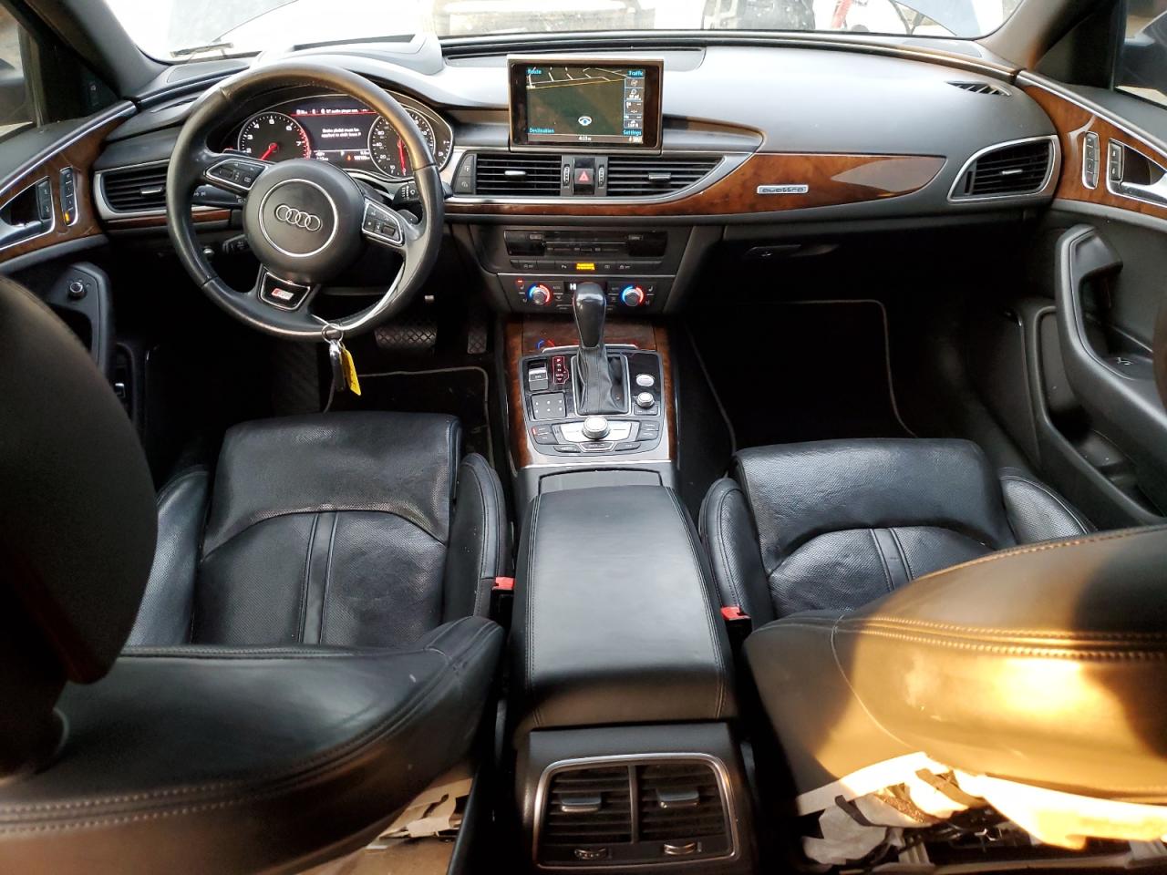 2016 Audi A6 VIN WAUHGAFC8GN008444 Copart auction photo, rear end damage thumbnail 8