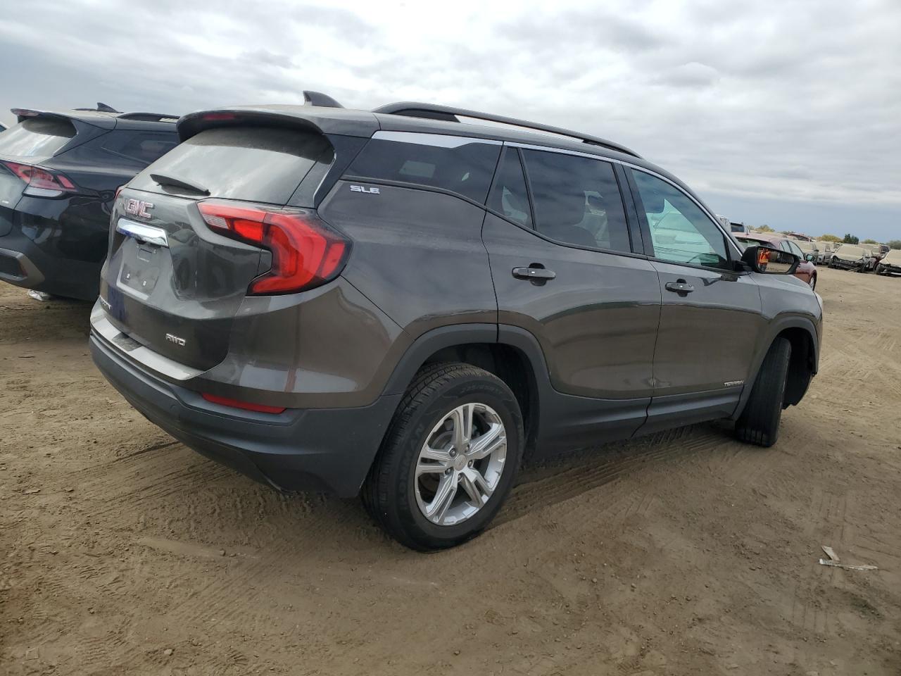 2019 GMC Terrain VIN 3GKALTEV0KL228804 Copart auction photo, front end damage thumbnail 3