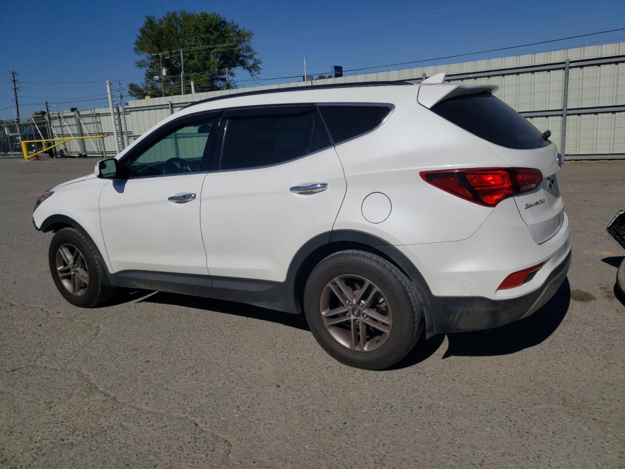 2018 Hyundai Santa Fe VIN 5NMZU3LB2JH079845 Copart auction photo, front end damage thumbnail 2