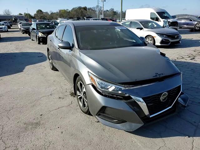 2021 Nissan Sentra VIN 3N1AB8CV9MY293125 Copart auction photo, side / front end damage thumbnail 10