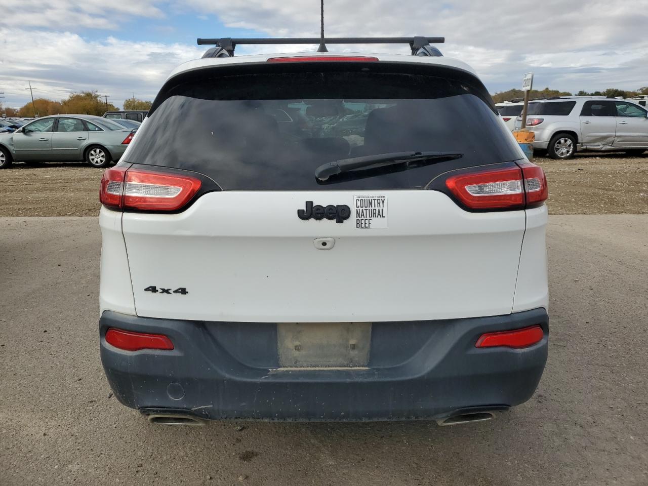 2017 Jeep Grand Cherokee VIN 1C4PJMDS8HW551896 Copart auction photo, front end / undercarriage damage thumbnail 6