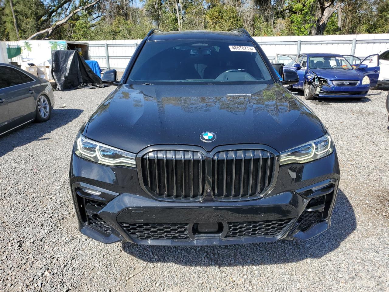 2021 BMW X7 VIN 5UXCX6C06M9G14044 Copart auction photo, rear end damage thumbnail 5