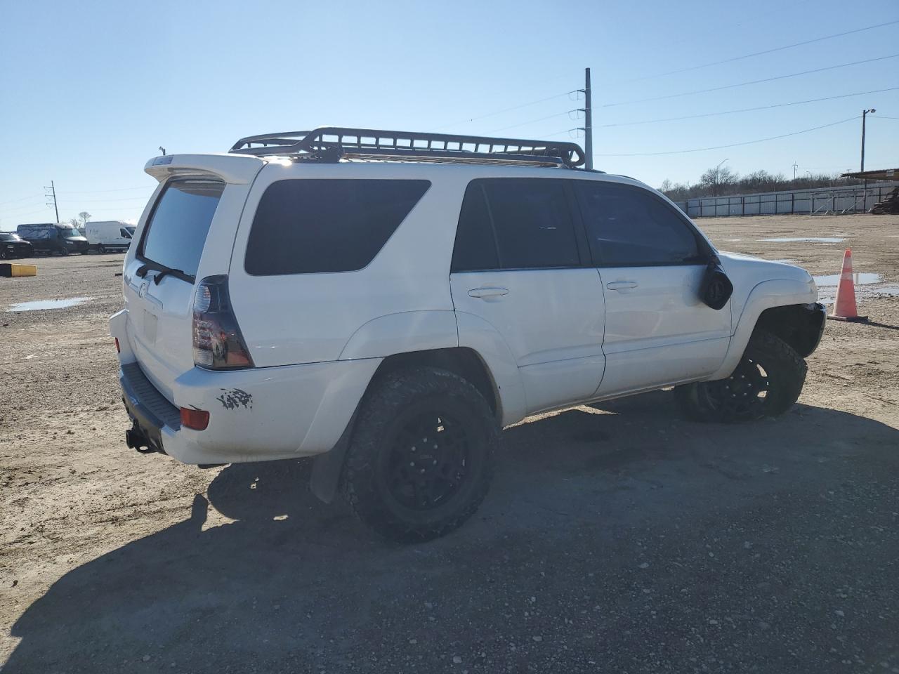 2003 Toyota 4Runner VIN JTEBT17R038008143 Copart auction photo, front end damage thumbnail 3