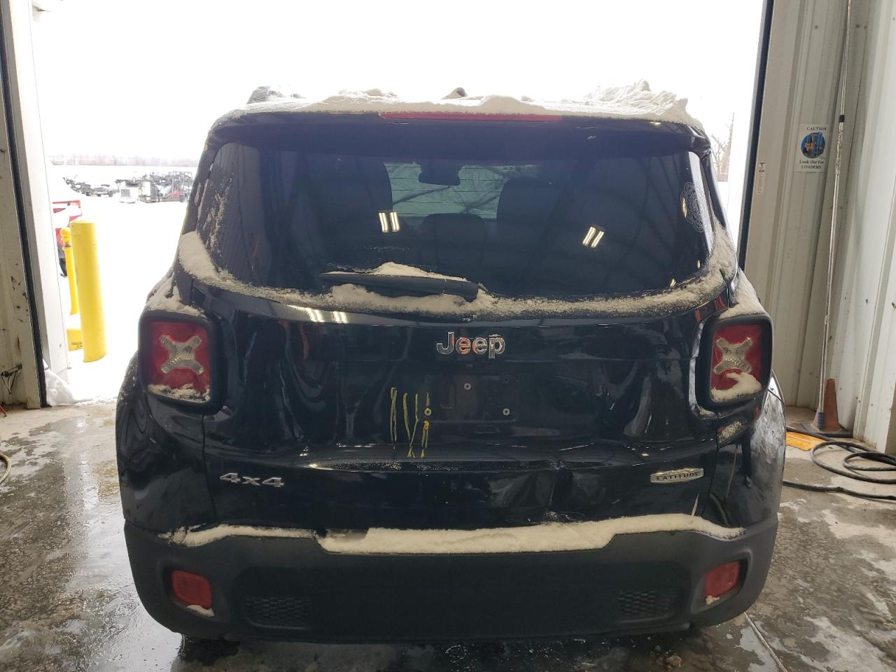 2017 Jeep Renegade VIN ZACCJBBB6HPG09331 Copart auction photo, all over damage thumbnail 6