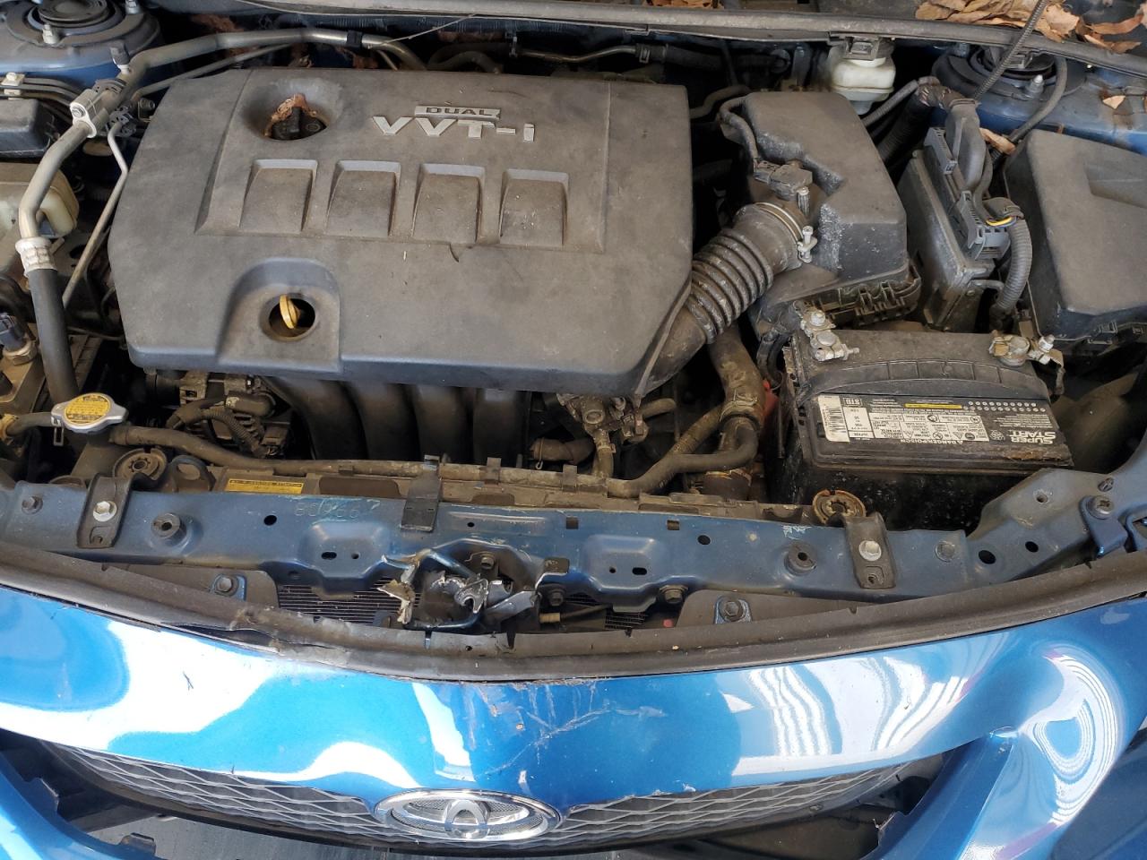 2010 Toyota Corolla VIN 2T1BU4EEXAC450318 Copart auction photo, front end / rear end damage thumbnail 11