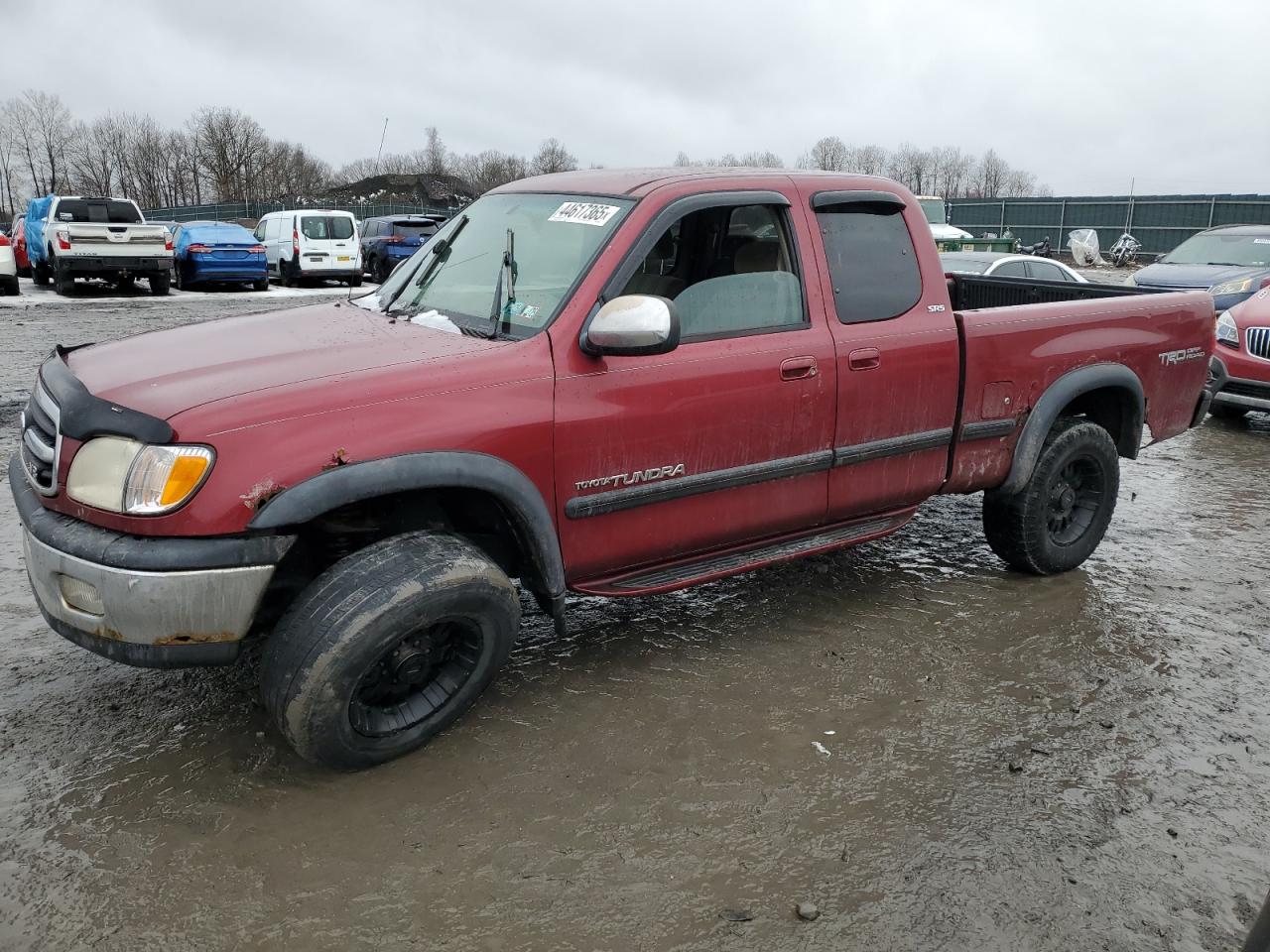 2000 Toyota Tundra VIN 5TBBT4417YS096334