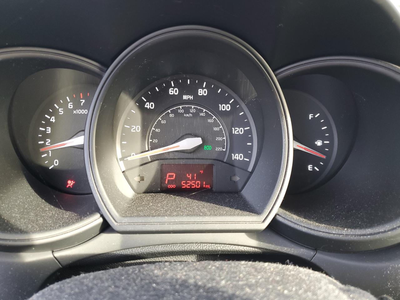 2013 KIA Rio VIN KNADM4A38D6107688 Copart auction photo, front end / side damage thumbnail 9