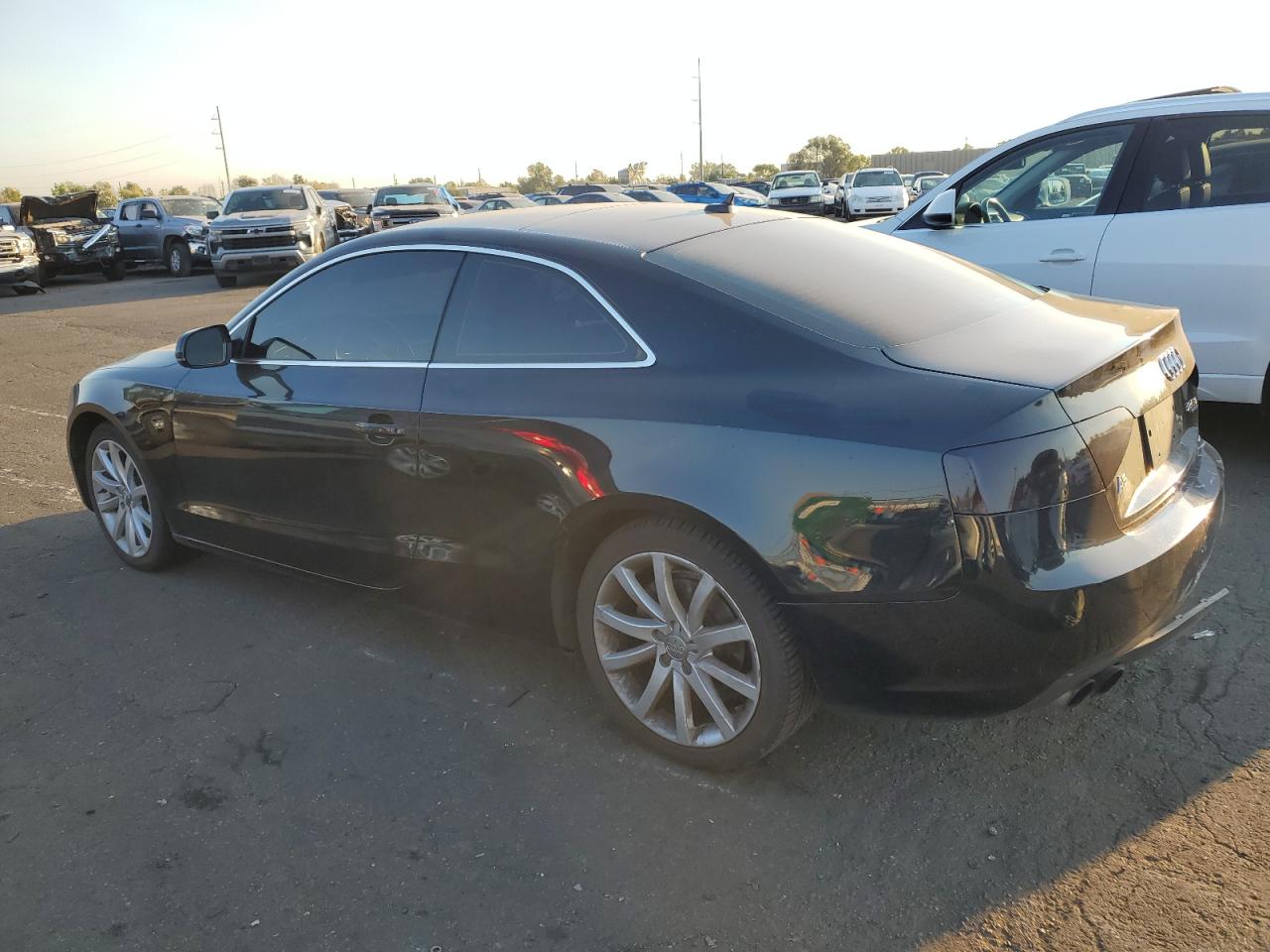 2013 Audi A5 VIN WAULFAFR0DA046948 Copart auction photo, rear end damage thumbnail 2