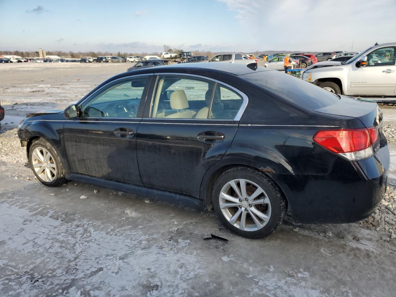 2014 Subaru Legacy VIN 4S3BMBE6XE3014970 Copart auction photo, front end damage thumbnail 2