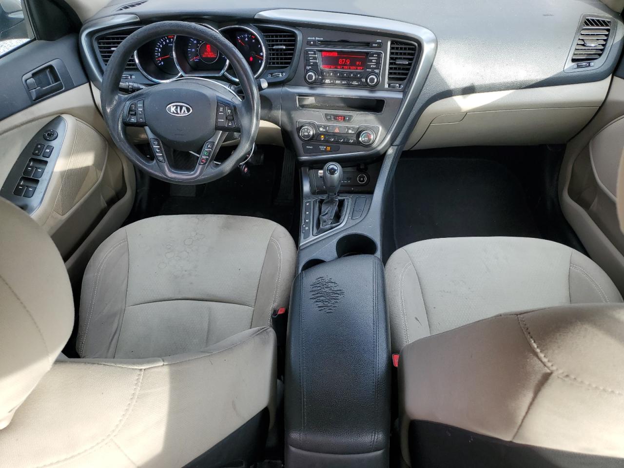 2012 KIA Optima VIN KNAGM4A71C5297130 Copart auction photo, front end / minor dent/scratches damage thumbnail 8