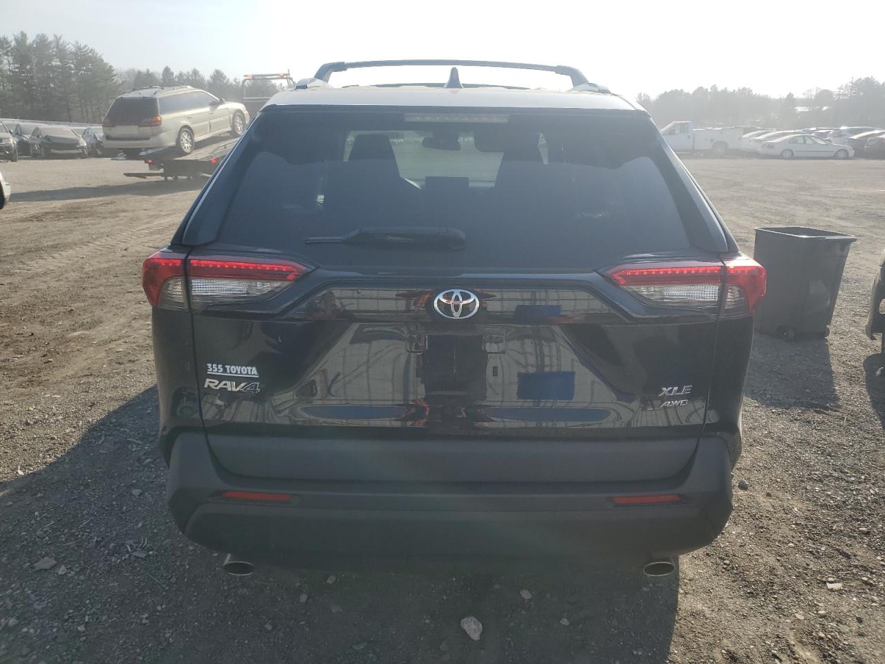 2021 Toyota RAV 4 VIN 2T3P1RFV1MC200455 Copart auction photo, front end / minor dent/scratches damage thumbnail 6