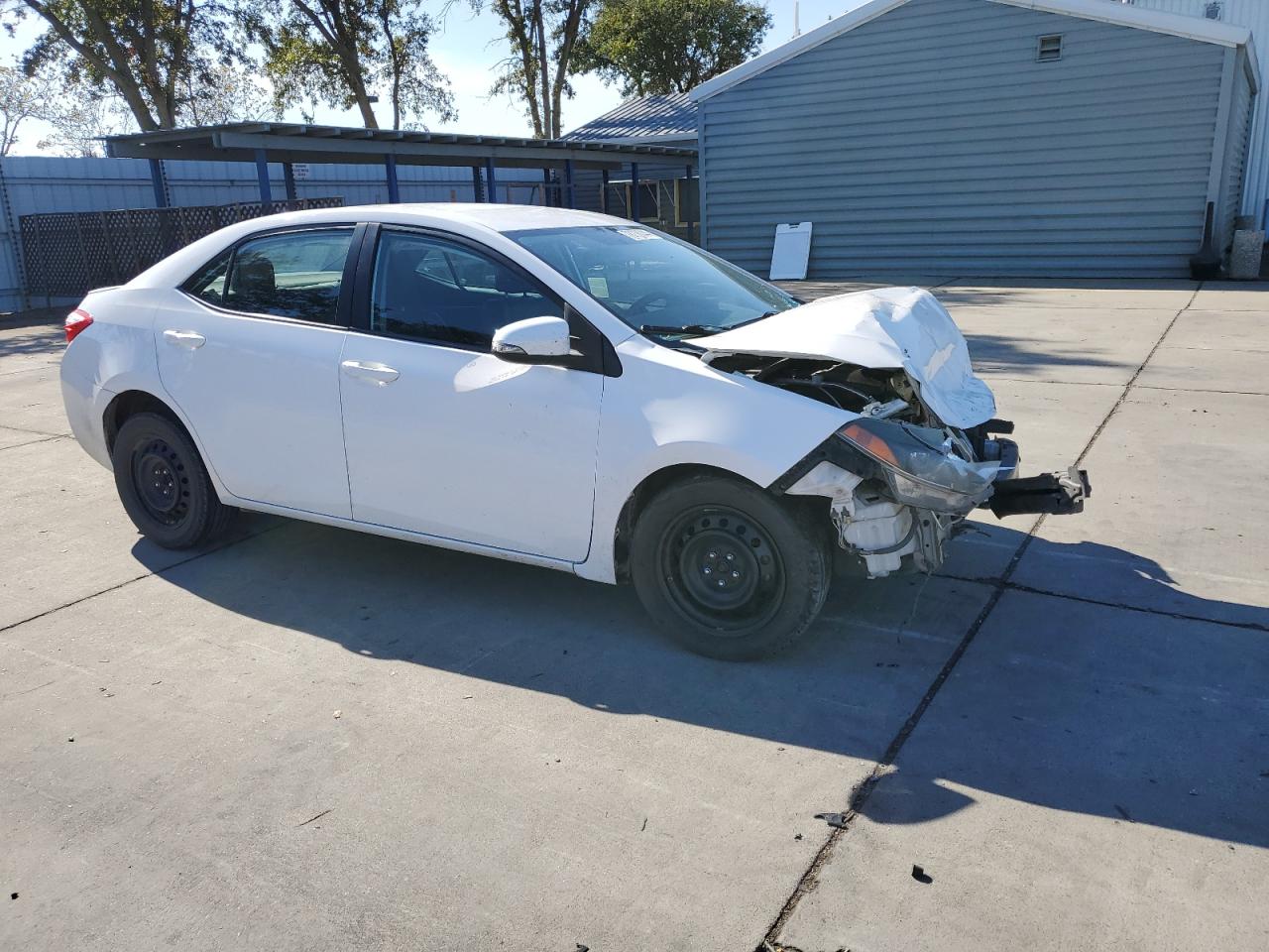 2015 Toyota Corolla VIN 2T1BURHE7FC456481 Copart auction photo, front end damage thumbnail 4