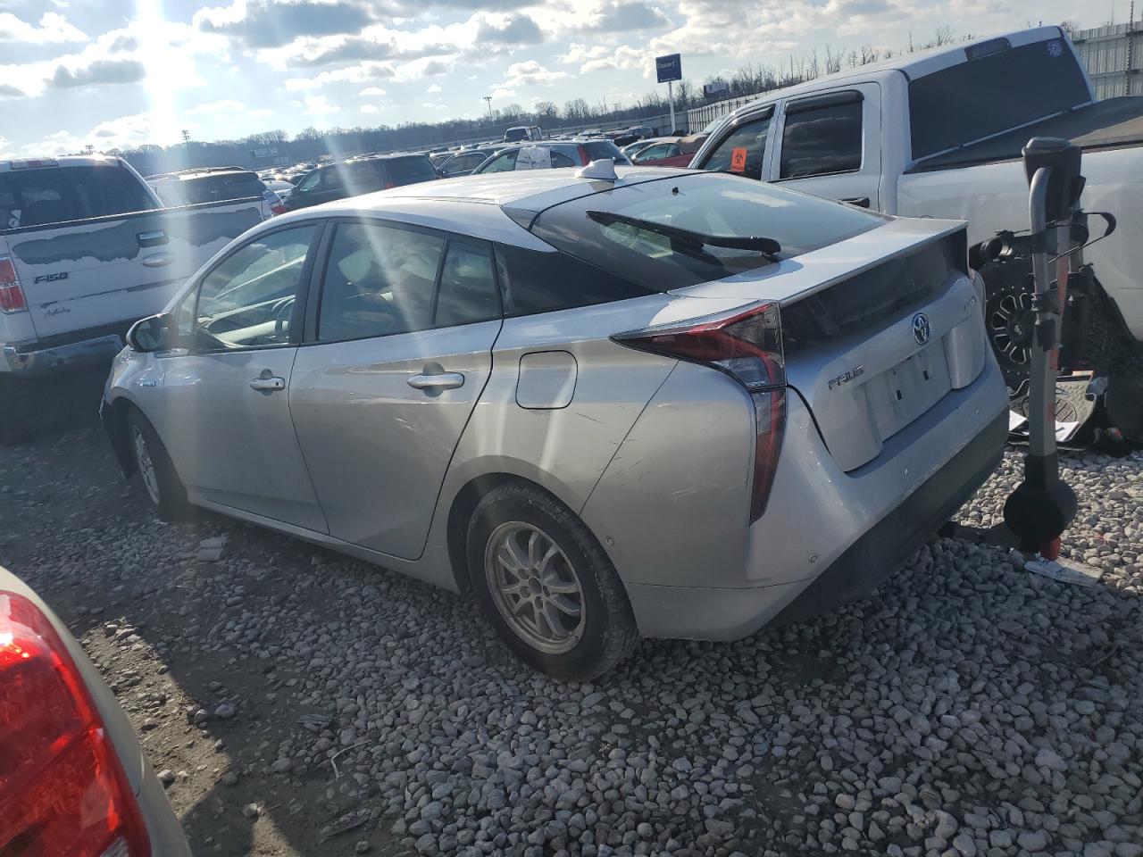 2018 Toyota Prius VIN JTDKARFU2J3066988 Copart auction photo, front end damage thumbnail 2