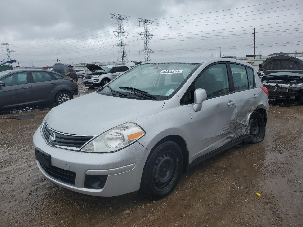 2012 Nissan Versa VIN 3N1BC1CP3CK220909