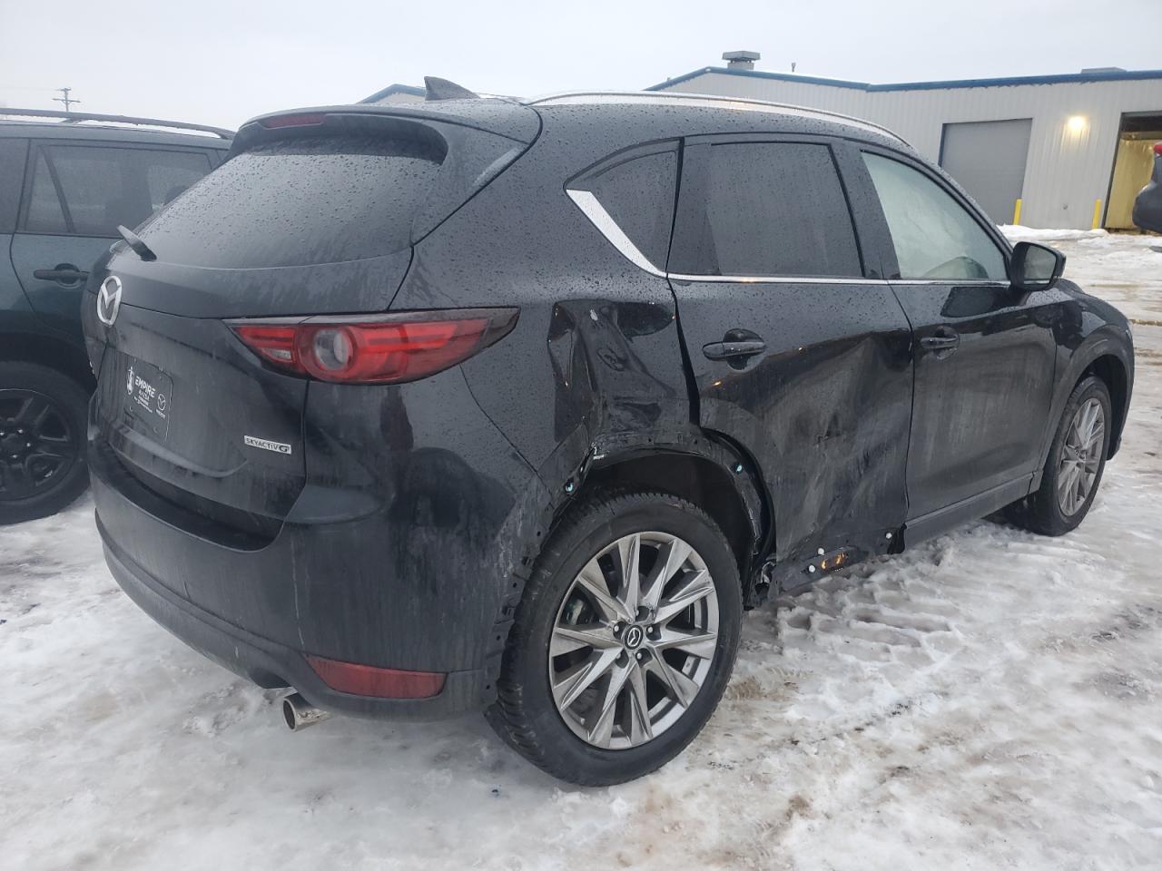 2021 Mazda CX-5 VIN JM3KFBDM3M0429226 Copart auction photo, side / rear end damage thumbnail 3