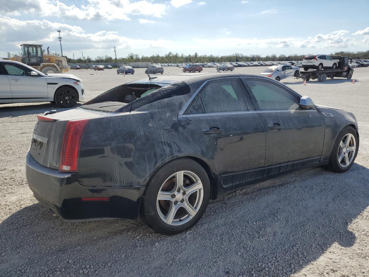 2008 Cadillac CTS VIN 1G6DH577880141715 Copart auction photo, rear end damage thumbnail 3