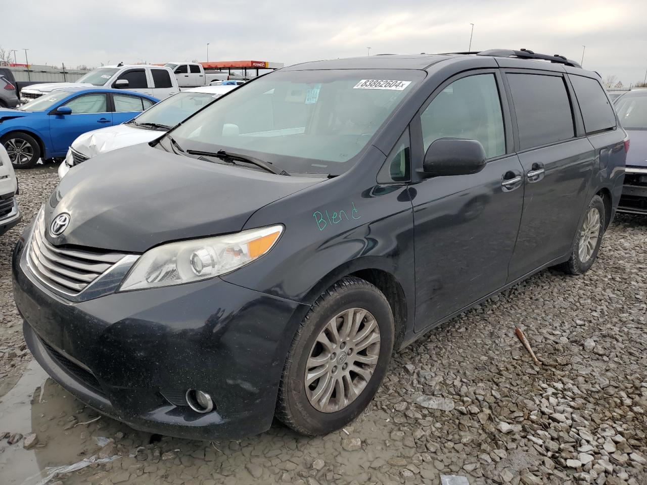 2016 Toyota Sienna VIN 5TDYK3DC6GS726441