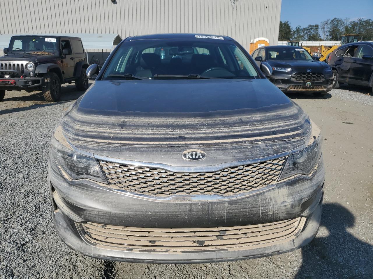 2016 KIA Optima VIN 5XXGU4L37GG095052 Copart auction photo, water/flood / mechanical damage thumbnail 5